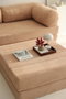 Atelier Del Sofa Sofá-Cama Esquinero Nook Marrón